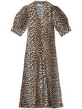 Ganni Conscious Criteria page Organic cotton maxi dress
