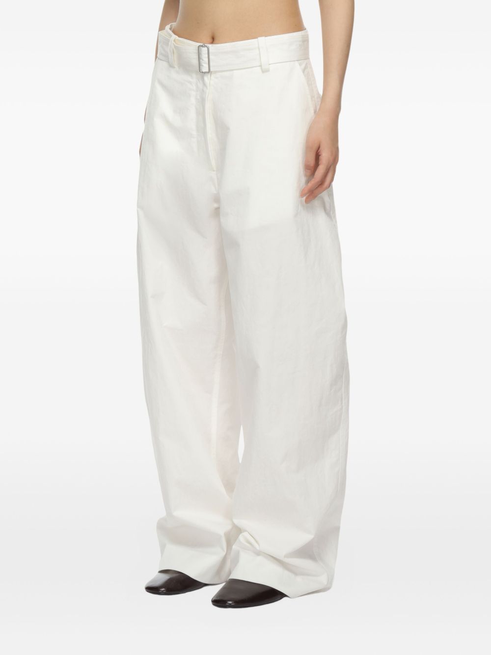 Studio Nicholson Round leg cotton trousers