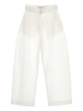 Studio Nicholson Round leg cotton trousers
