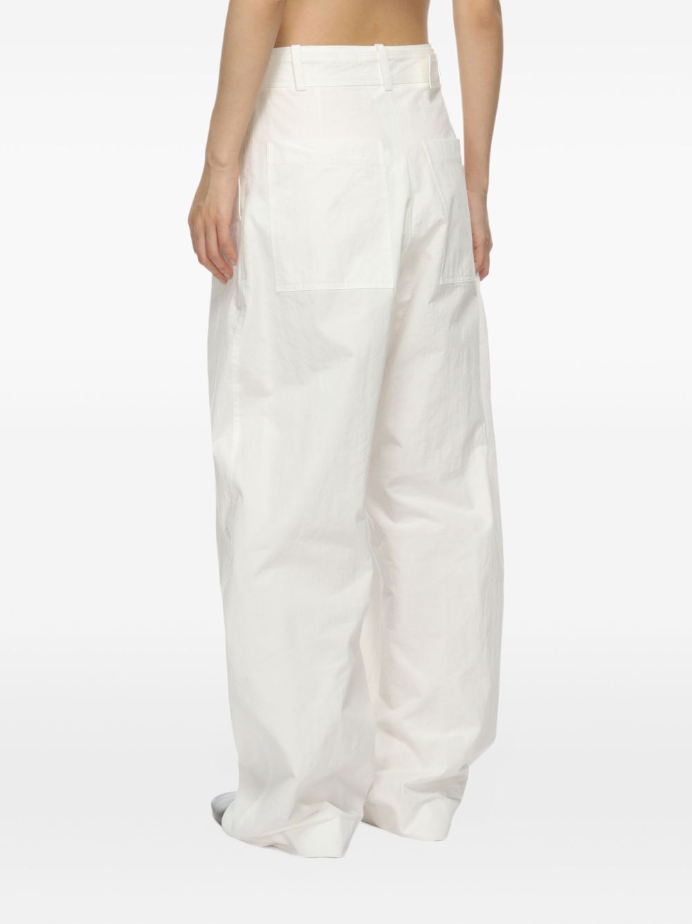Studio Nicholson Round leg cotton trousers