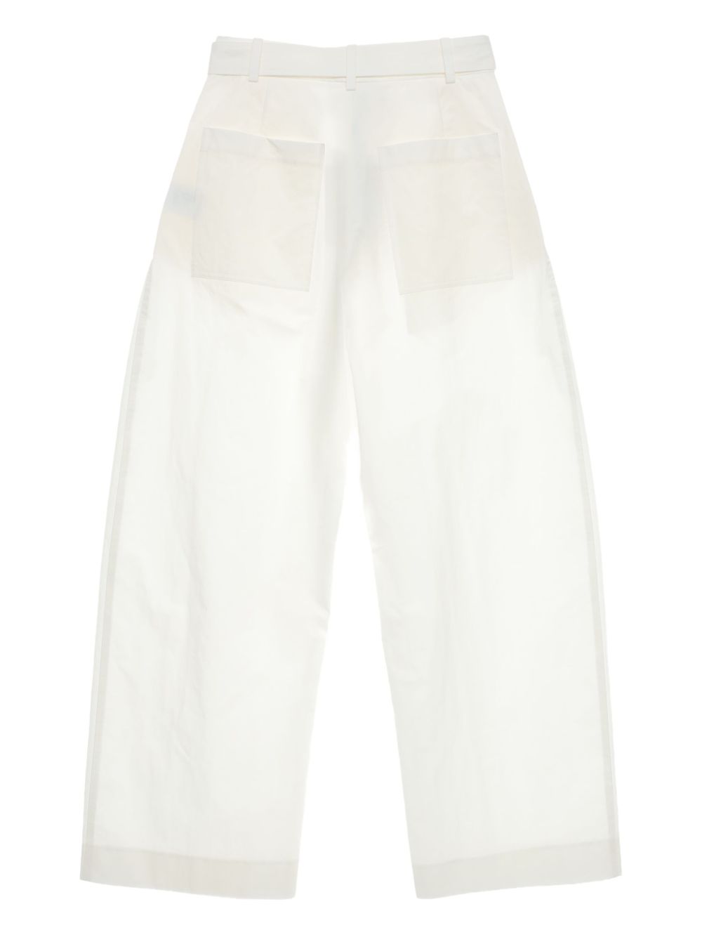 Studio Nicholson Round leg cotton trousers