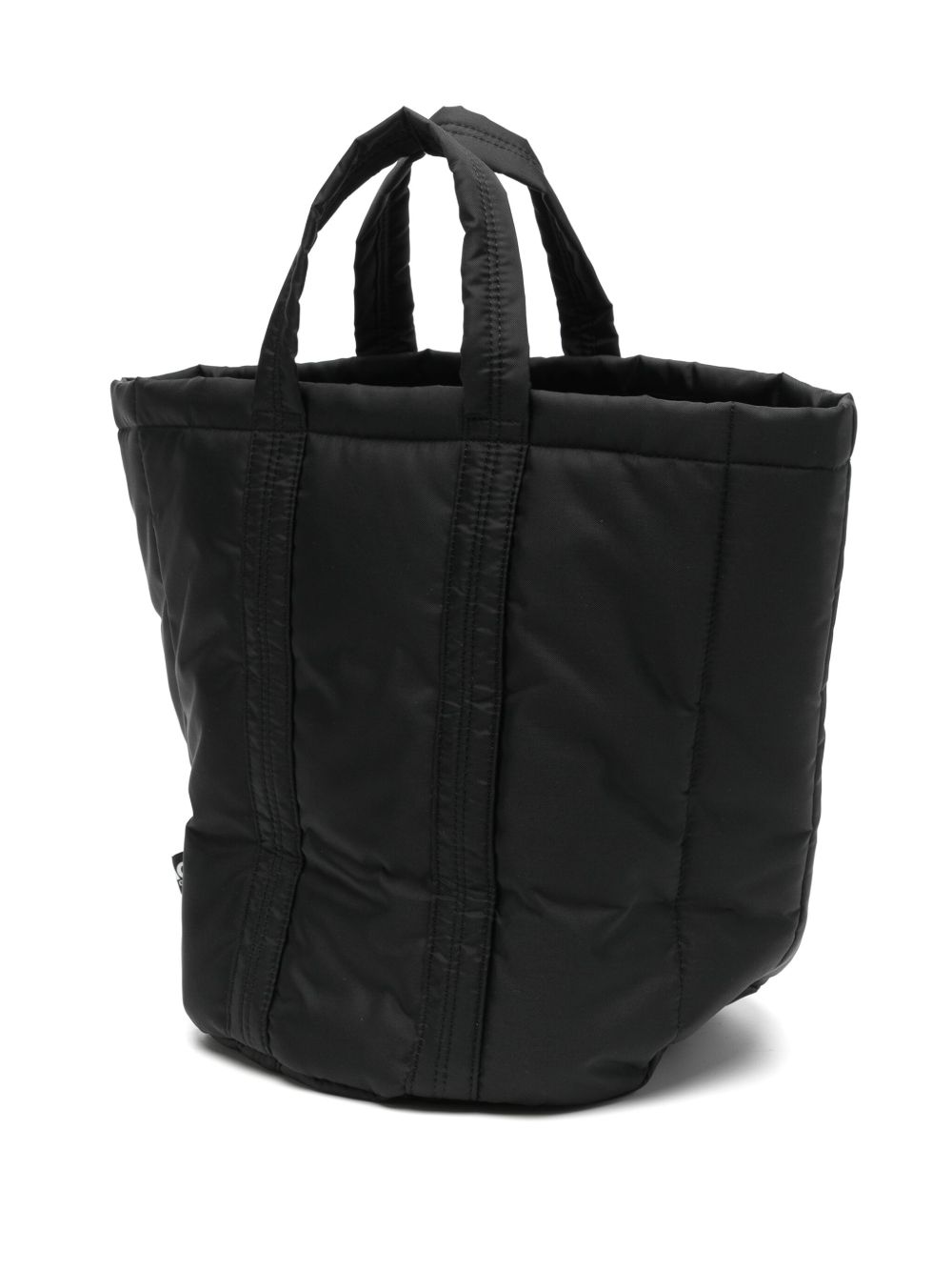 Comme Des Garcons panelled tote bag