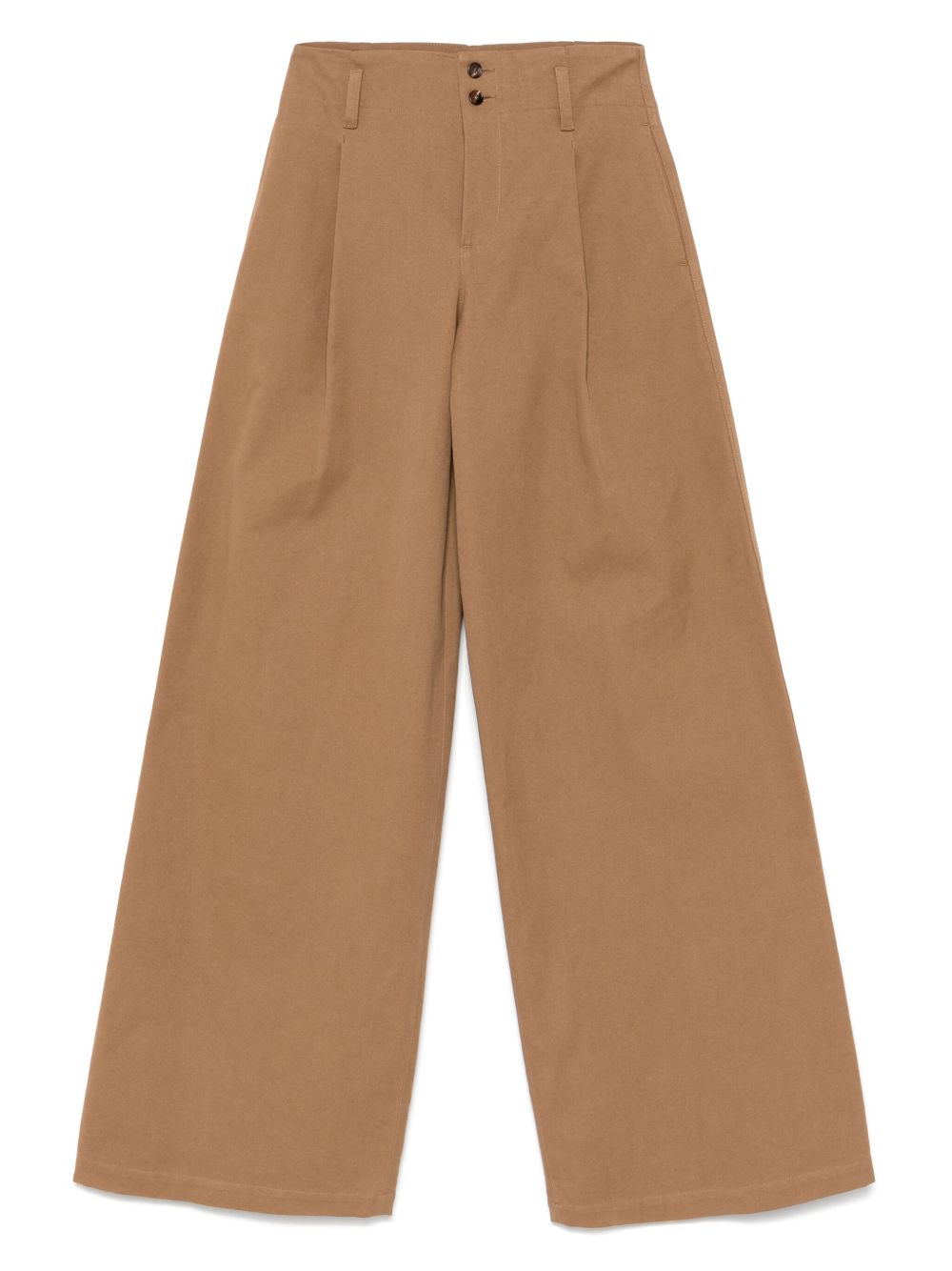 Chloé ChloÃ© Cotton wide-leg trousers