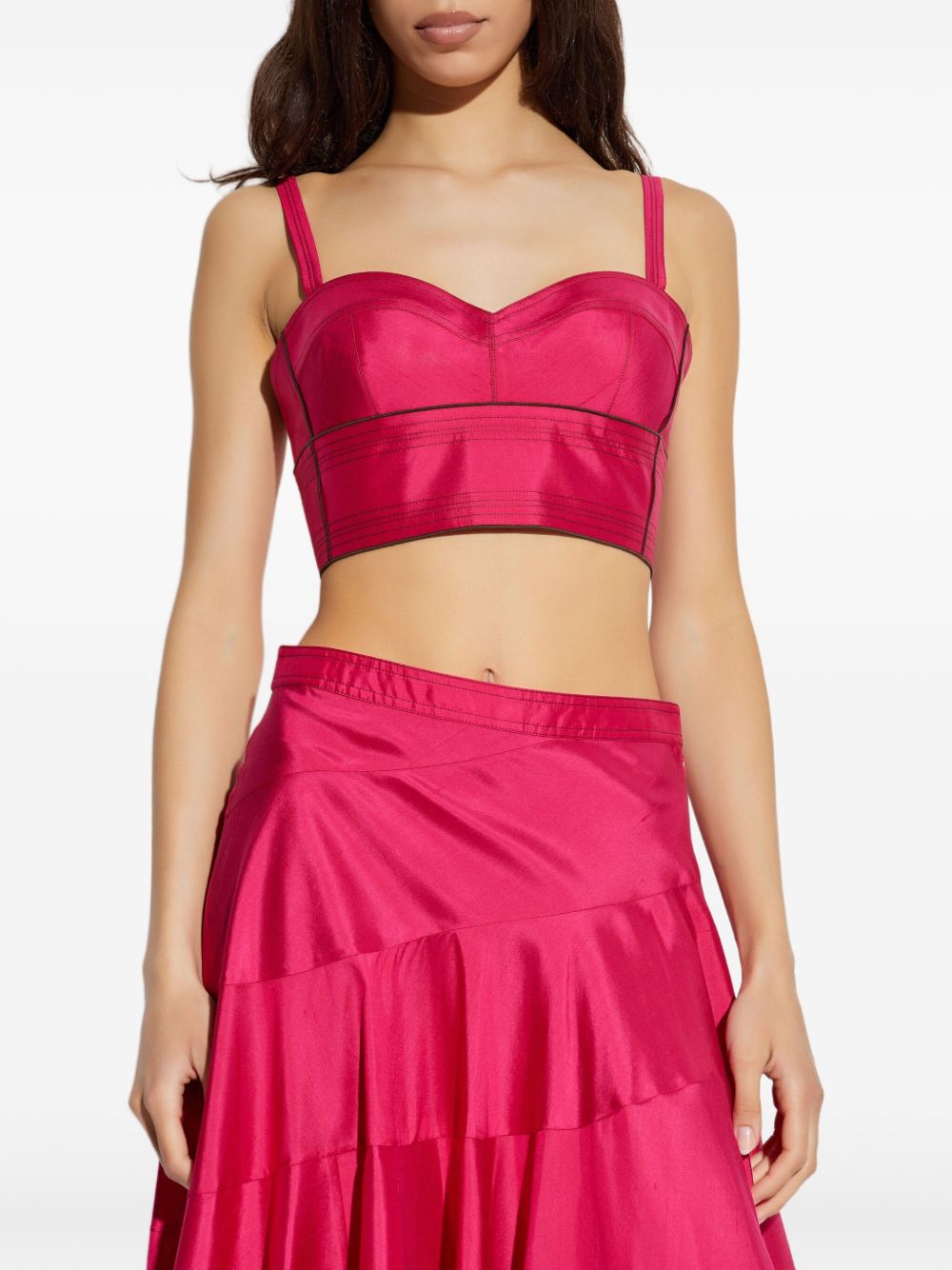Tory Burch Silk bra top