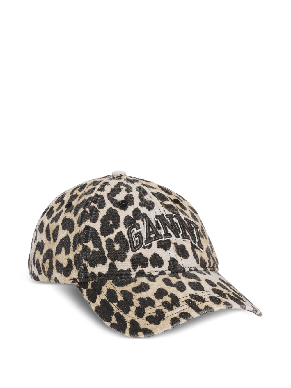 Ganni Leopard Cap