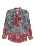 Pierre Louis Mascia Printed silk shirt