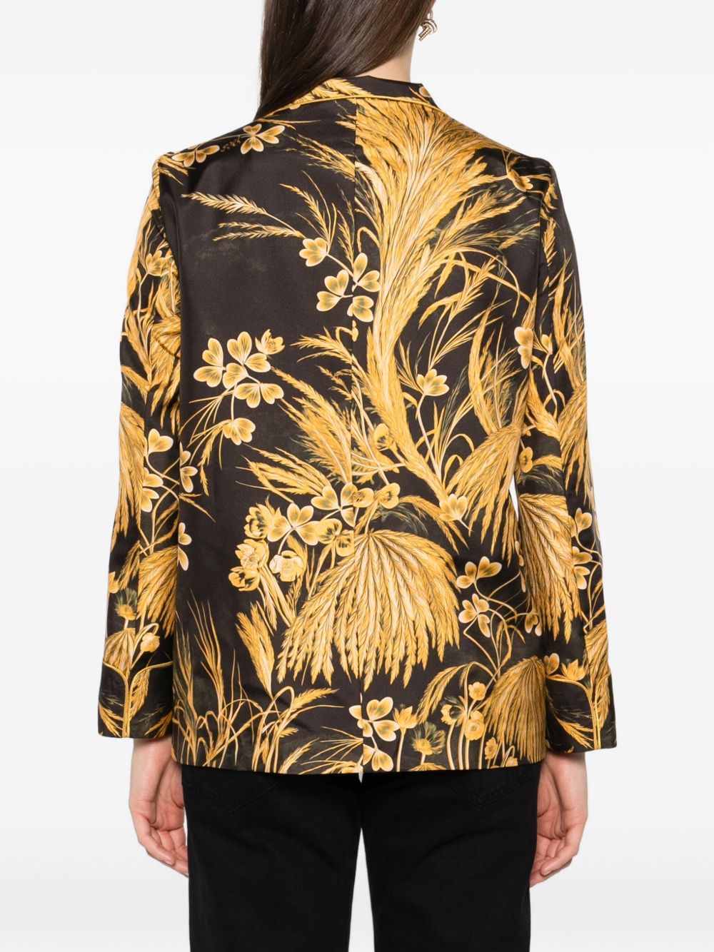 F.R.S . Printed silk shirt