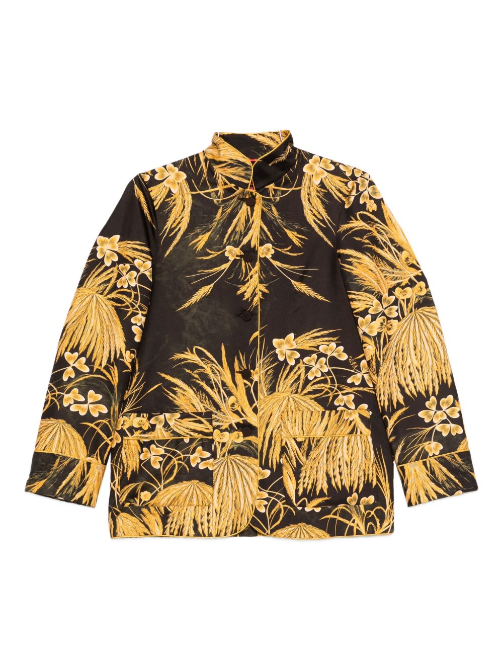 F.R.S . Printed silk shirt