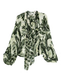 F.R.S . Printed silk blouse