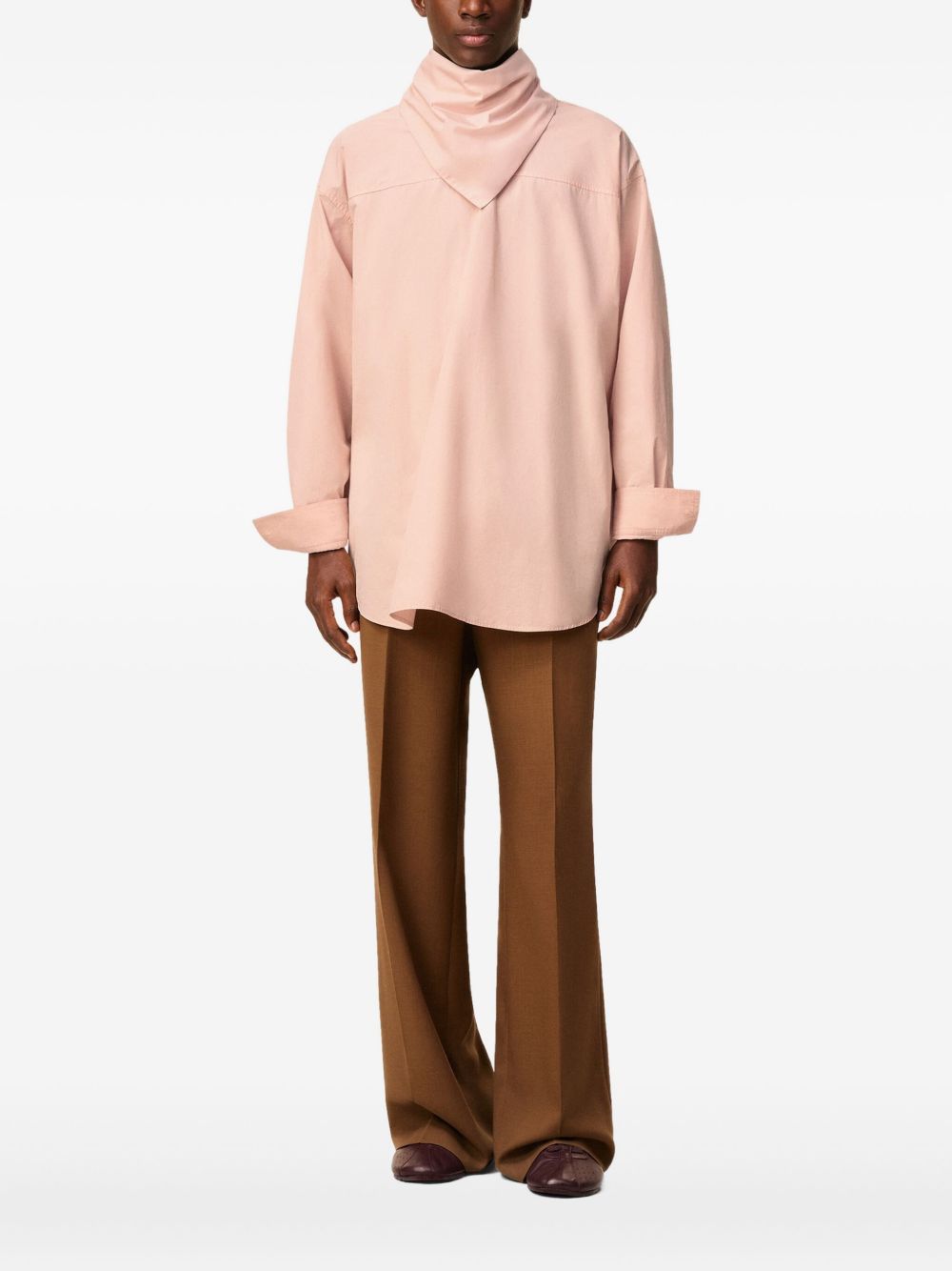 Ami Paris Bandana cotton shirt