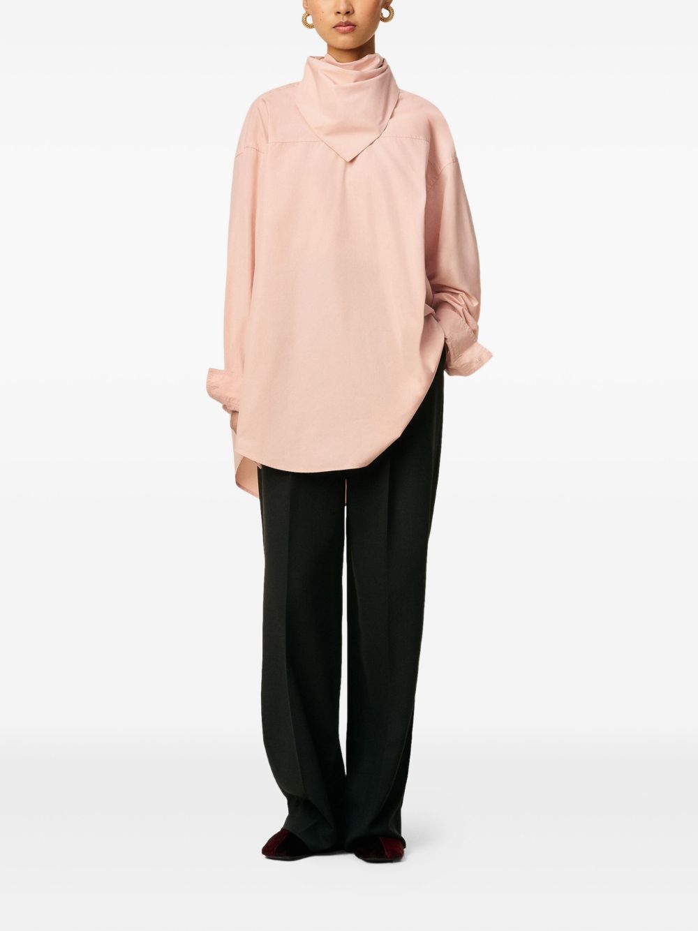 Ami Paris Bandana cotton shirt