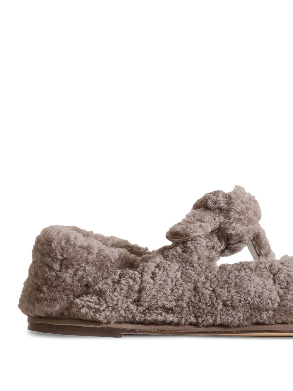 Hereu  Llasada shearling ballet flats