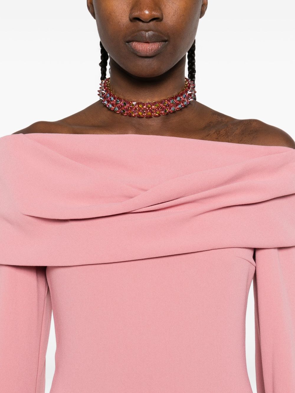 Solace London Nuri midi dress