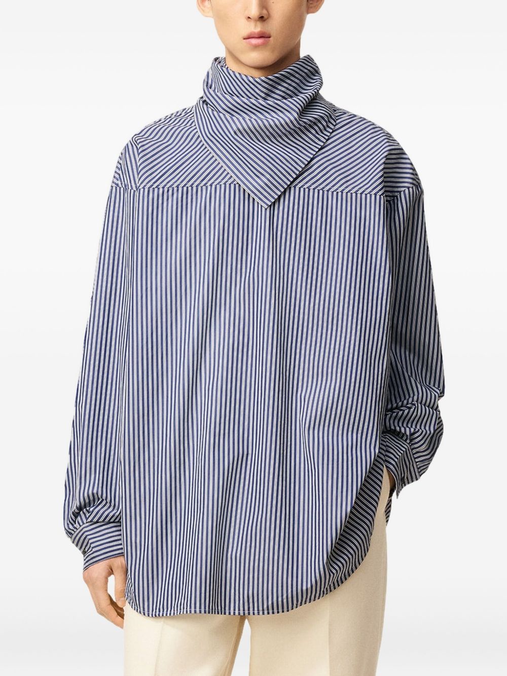 Ami Paris Bandana cotton shirt