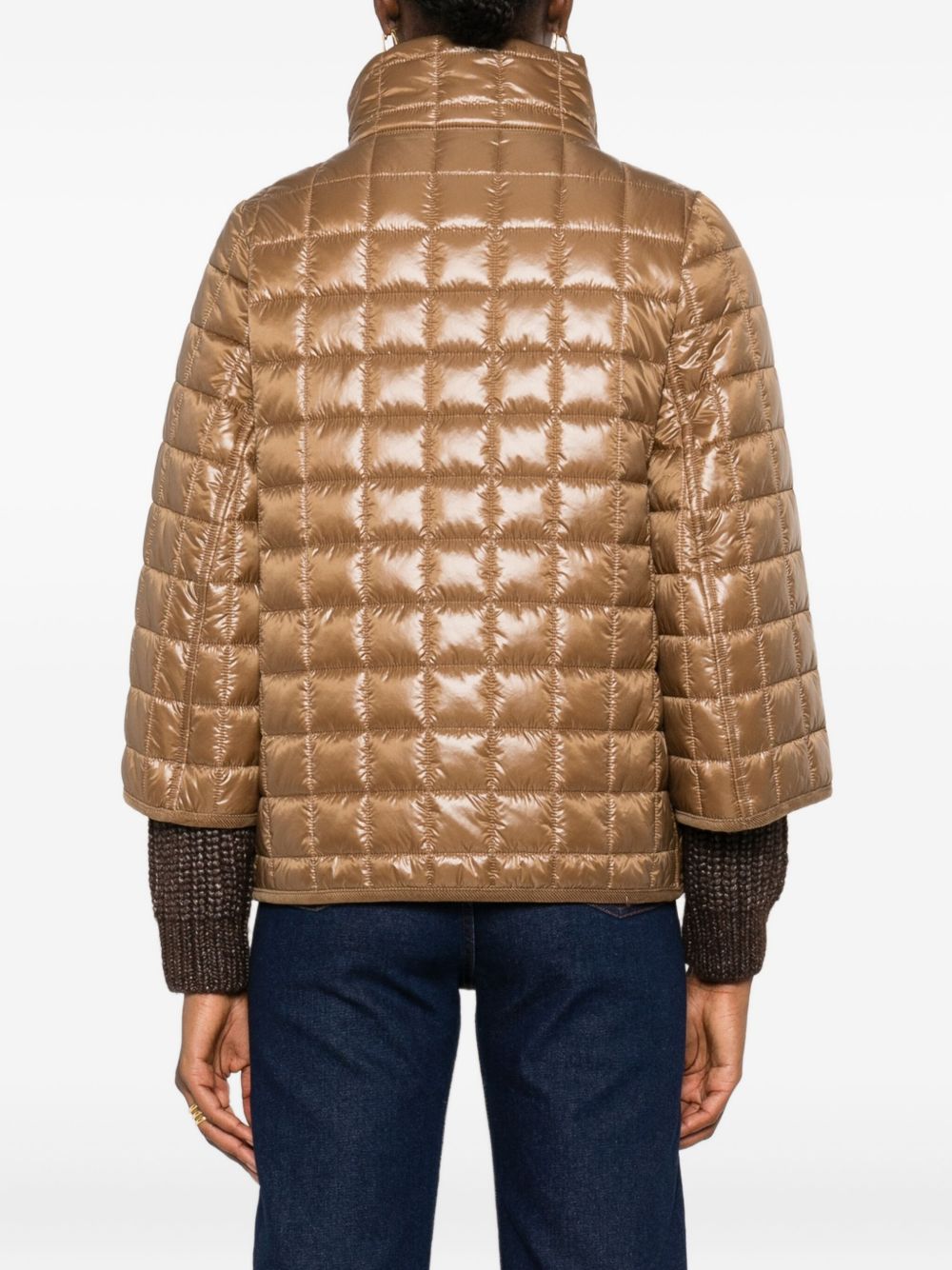 Fay Nylon quilted cape