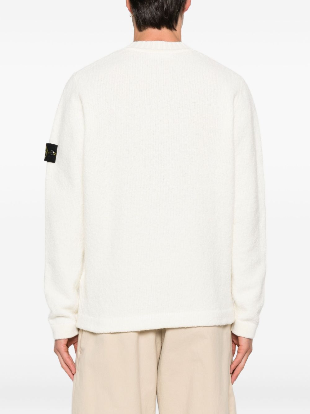 Stone Island Wool blend crewneck sweater