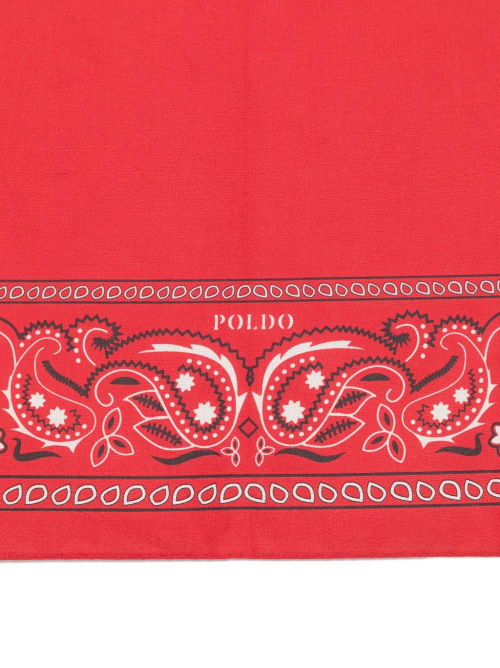Poldo Dog Couture Red Bandana