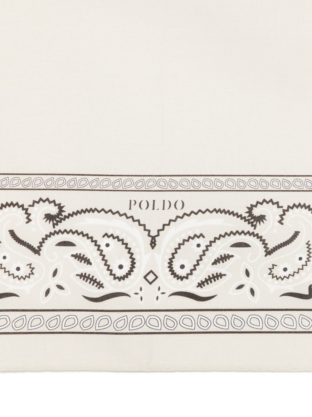 Poldo Dog Couture Beige Bandana