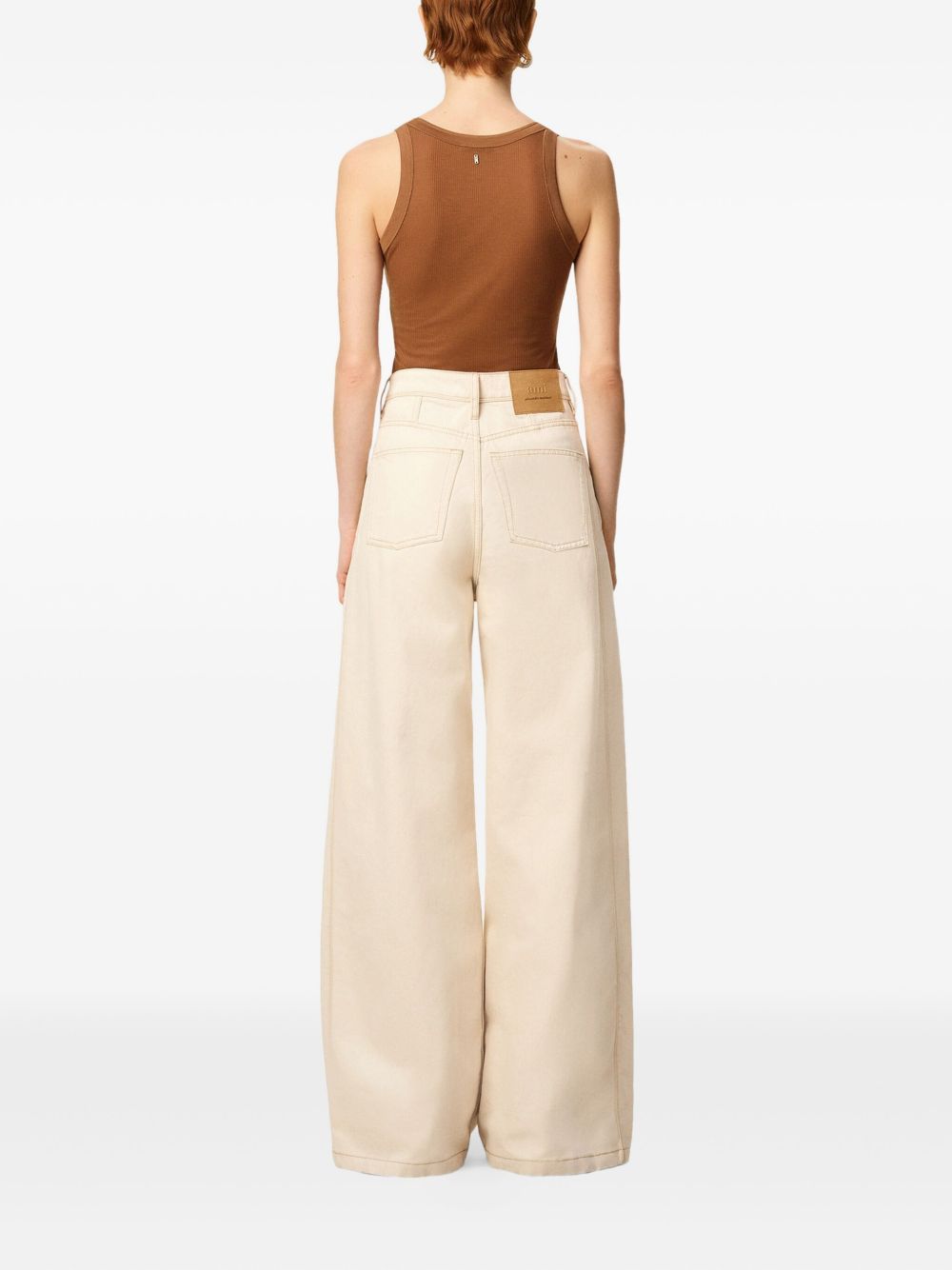 Ami Paris Super wide denim jeans