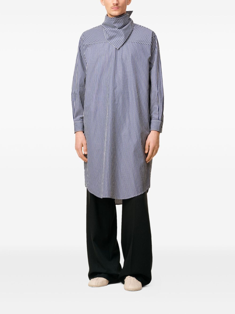 Ami Paris Bandana cotton dress