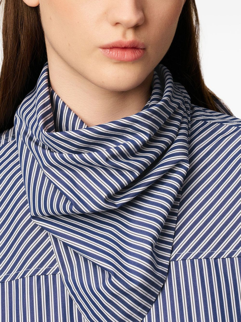 Ami Paris Bandana cotton dress