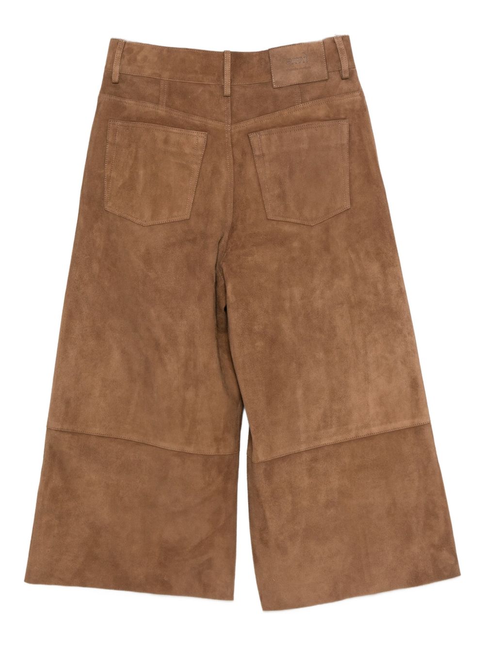 Ami Paris Suede leather trousers