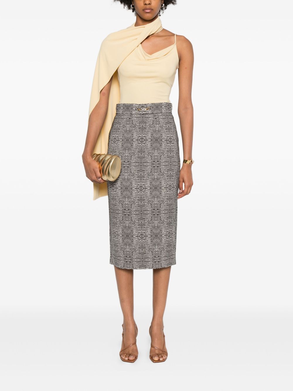 Elisabetta Franchi Midi skirt