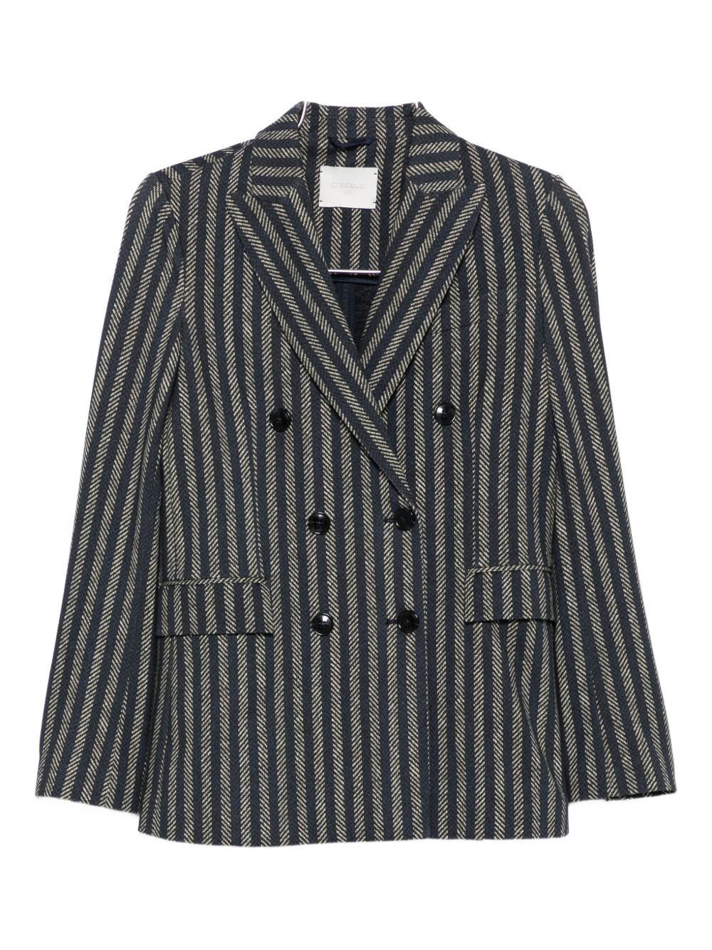 Circolo 1901 Cotton double-breasted jacket