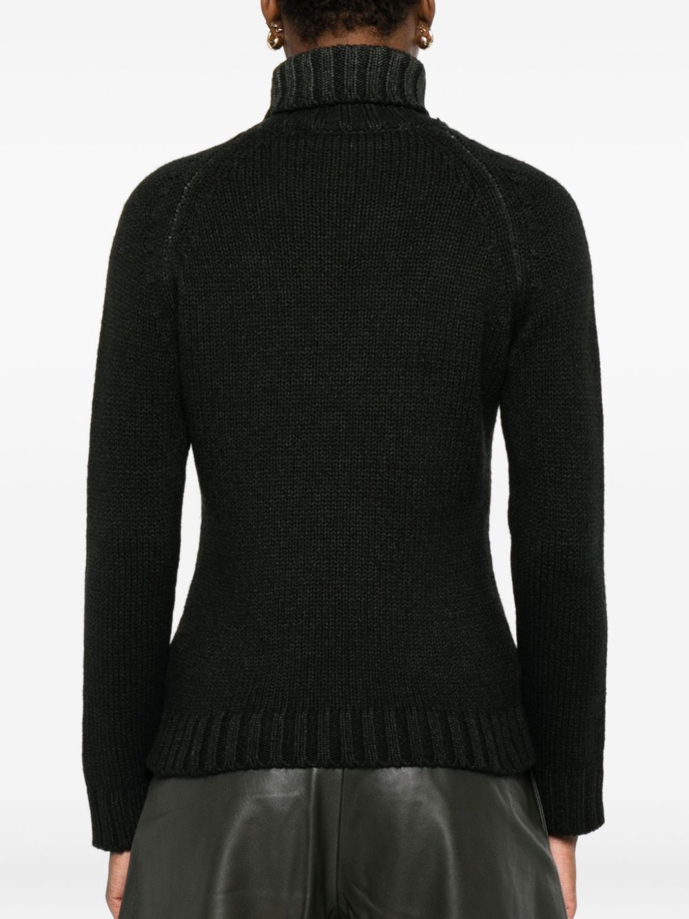 Base Wool turtle-neck jumper