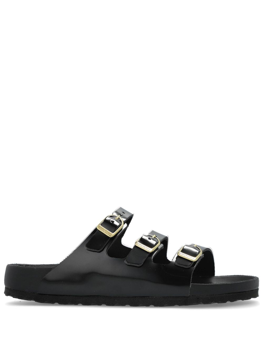 Birkenstock Florida Fresh Natural Leather Patent Sandals