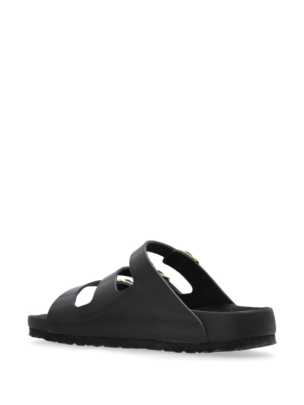 Birkenstock Florida Fresh Natural Leather Patent Sandals