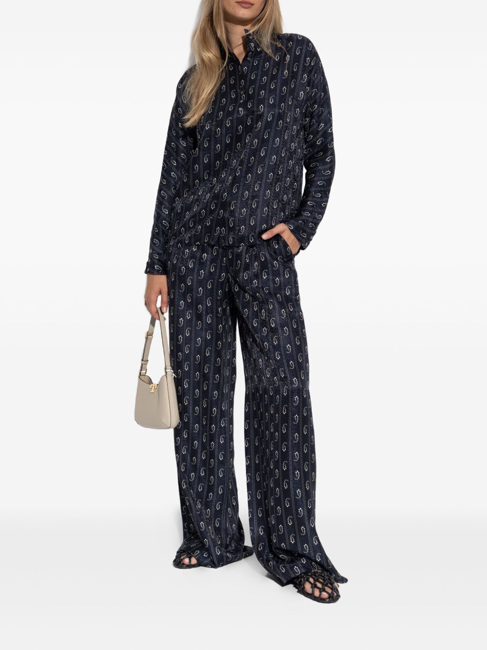 Tory Burch Jacquard silk shirt