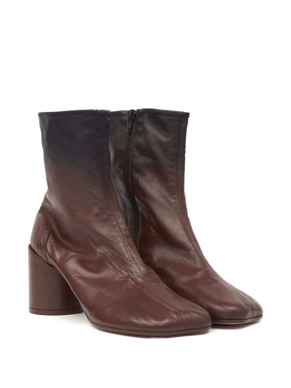 MM6 Maison Margiela 90mm leather ankle boots