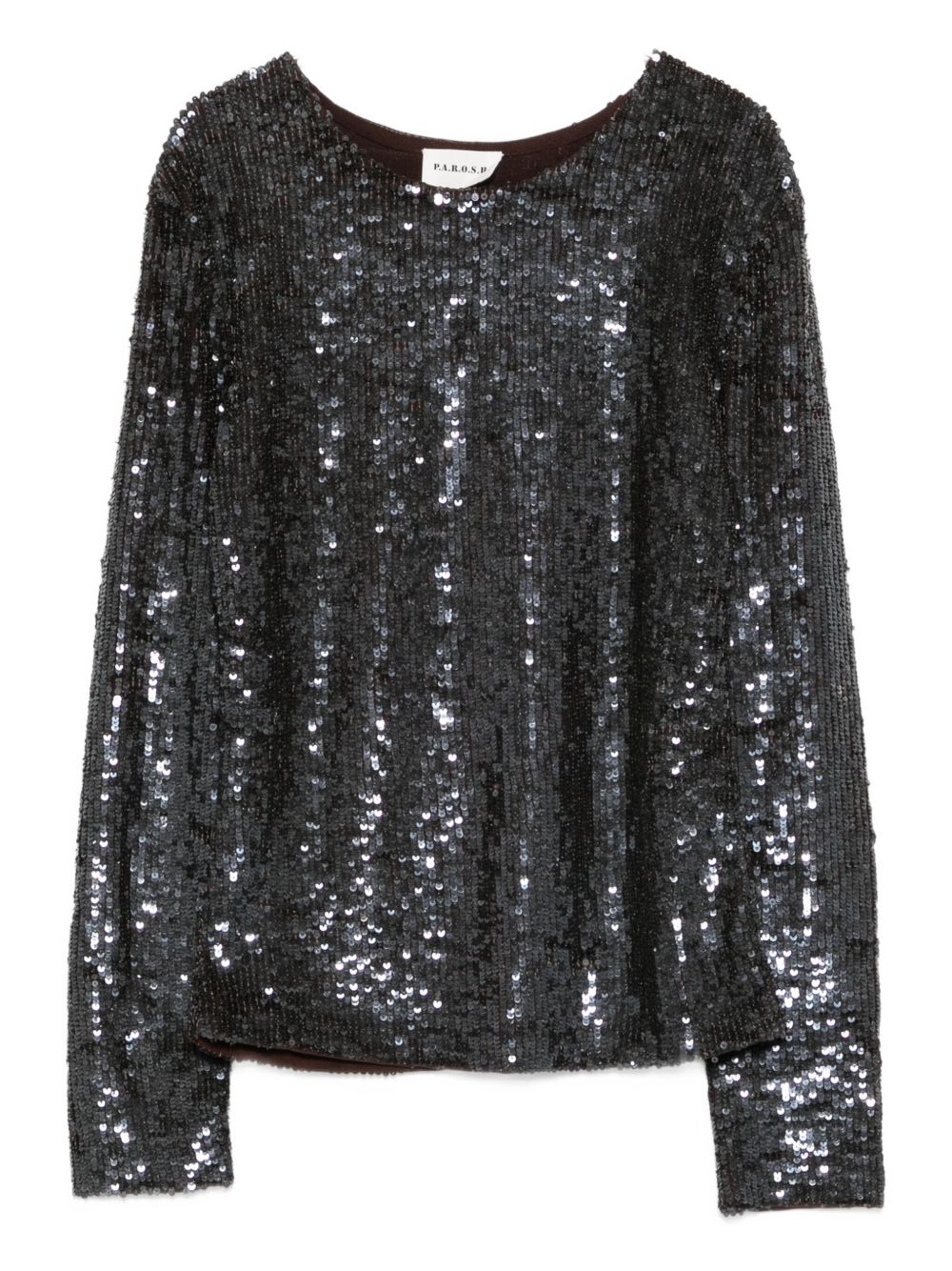 P.A.R.O.S.H. Sequined top