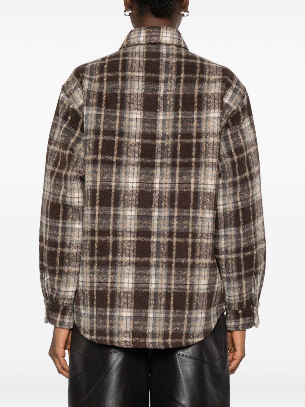 Dunst Flannel checked shirt