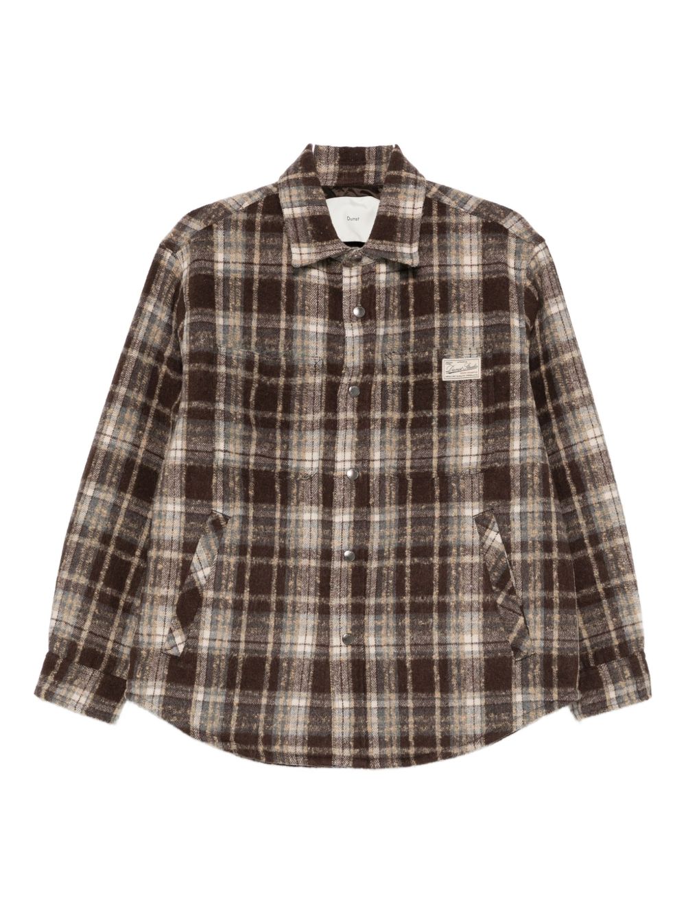 Dunst Flannel checked shirt