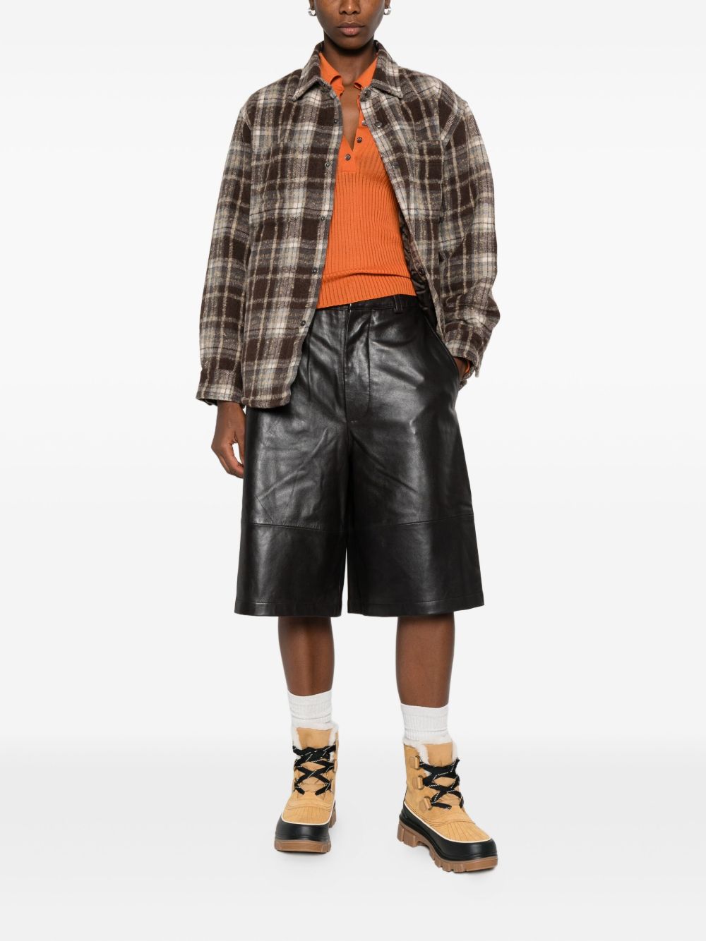 Dunst Flannel checked shirt