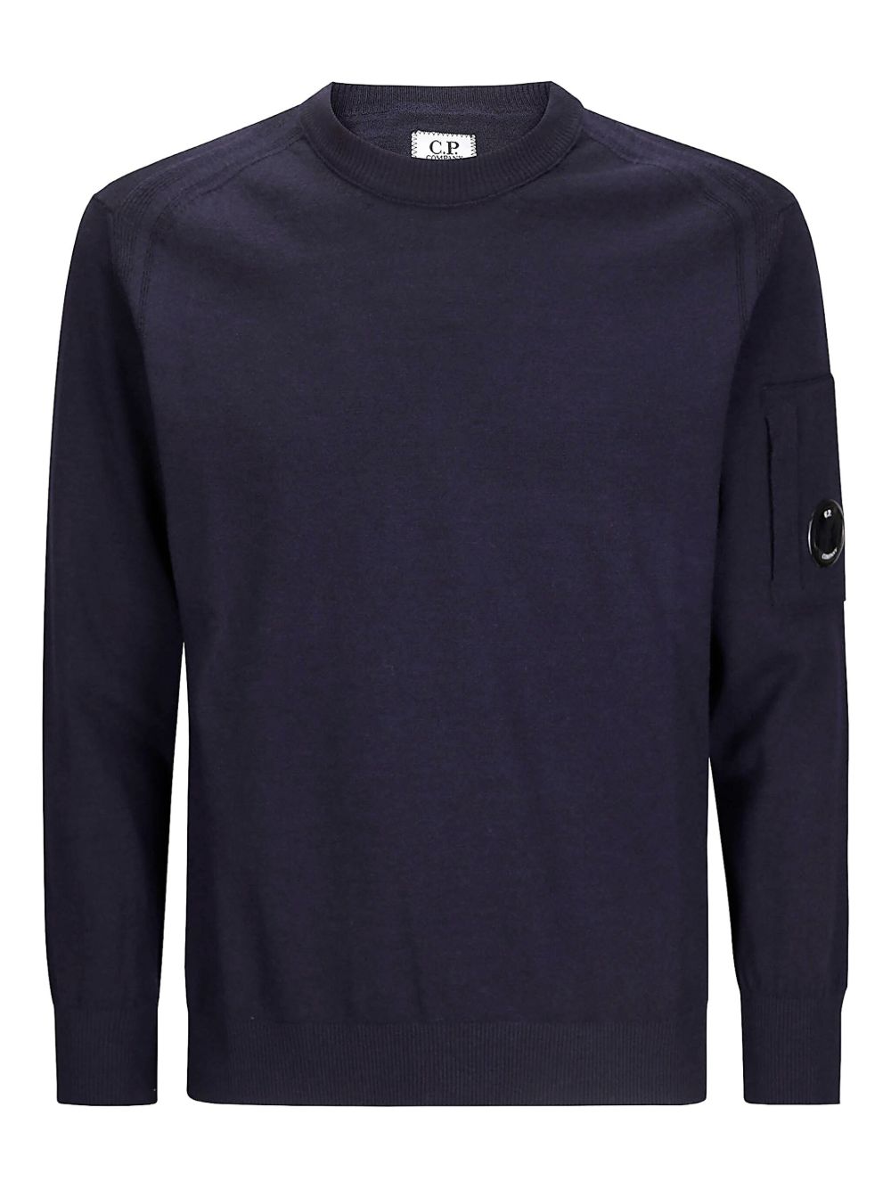 C.P. Company Logo wool crewneck sweater