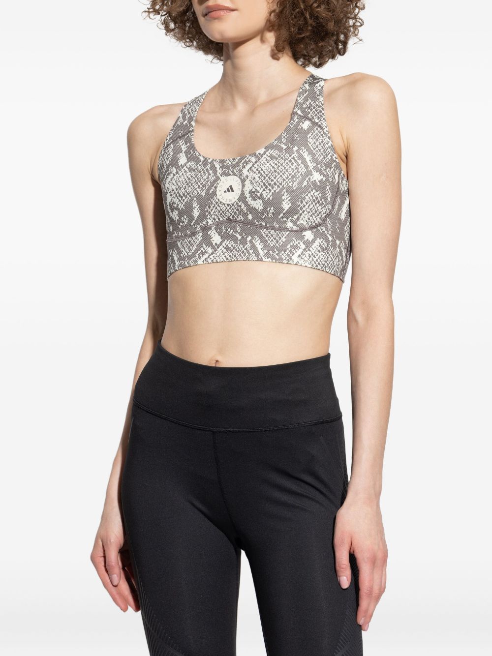 Adidas By Stella McCartney Printed gym bra