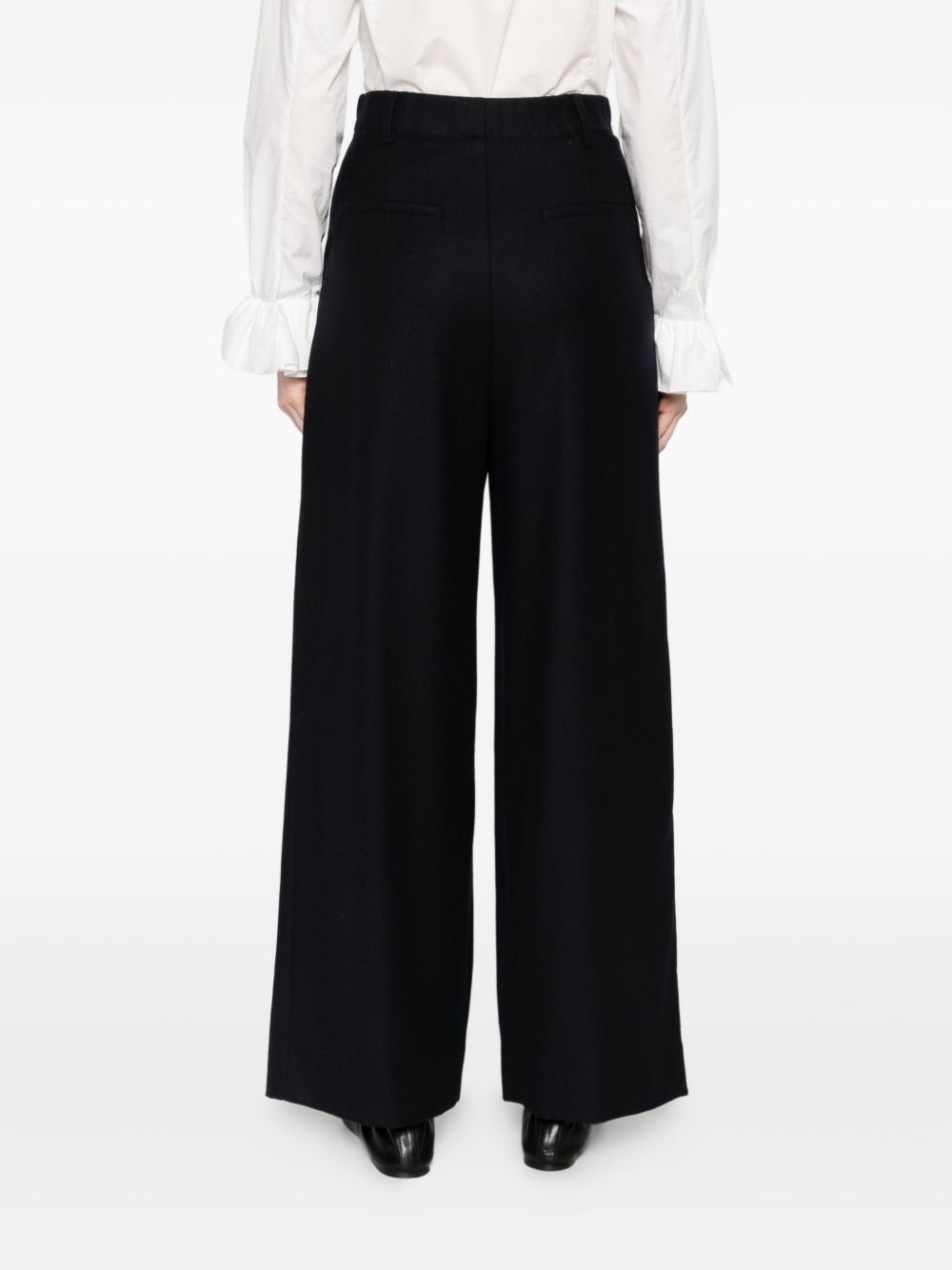Susanne Bommer Silk blend trousers