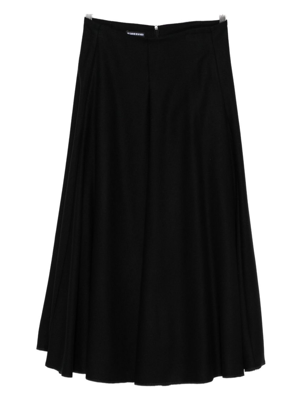 Susanne Bommer Cotton midi skirt