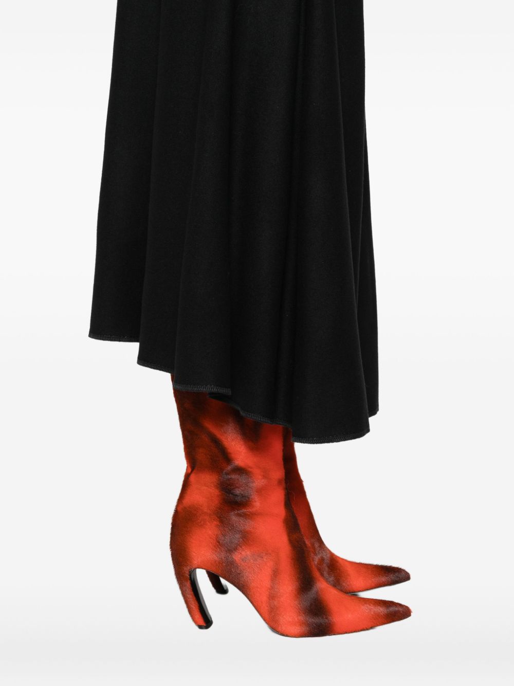 Susanne Bommer Cotton midi skirt