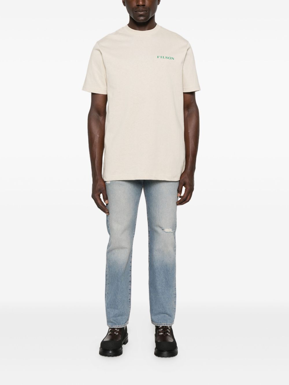 Filson Printed cotton t-shirt