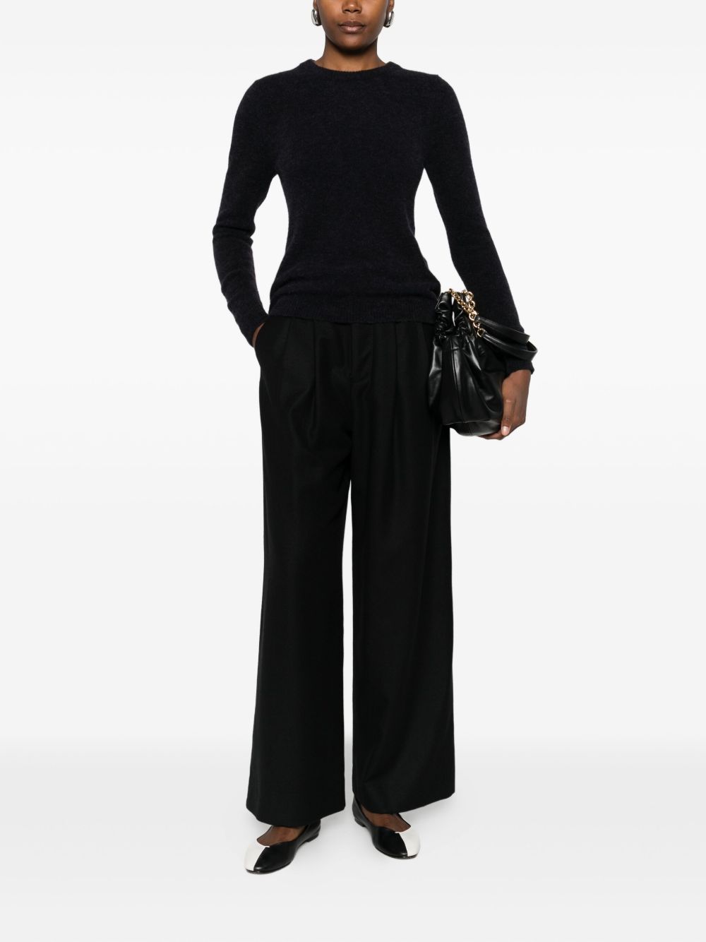 Susanne Bommer Wool crewneck sweater