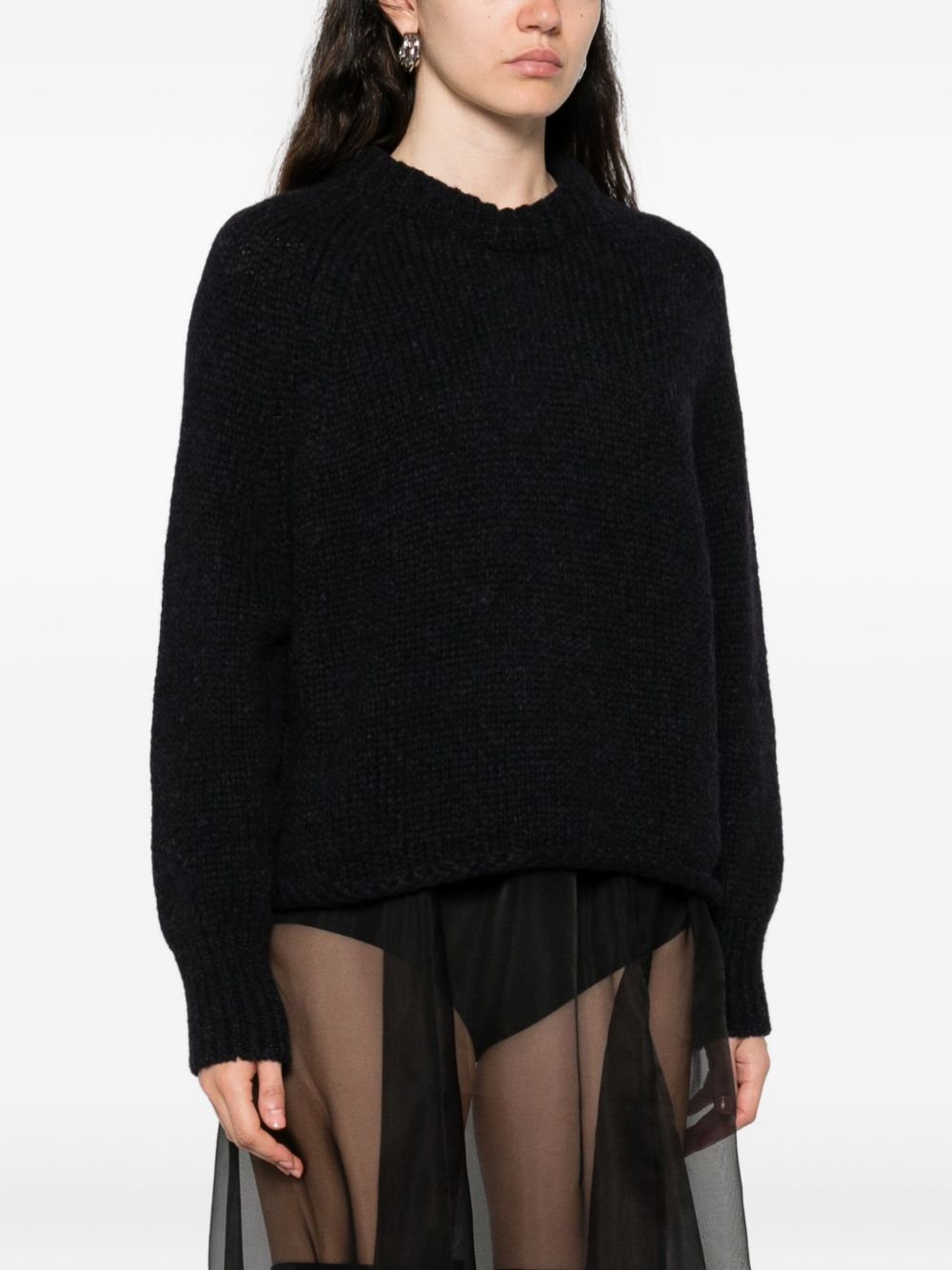 Susanne Bommer Wool crewneck sweater