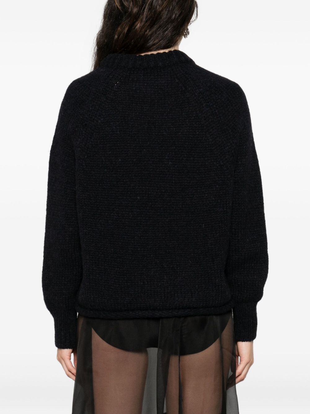 Susanne Bommer Wool crewneck sweater