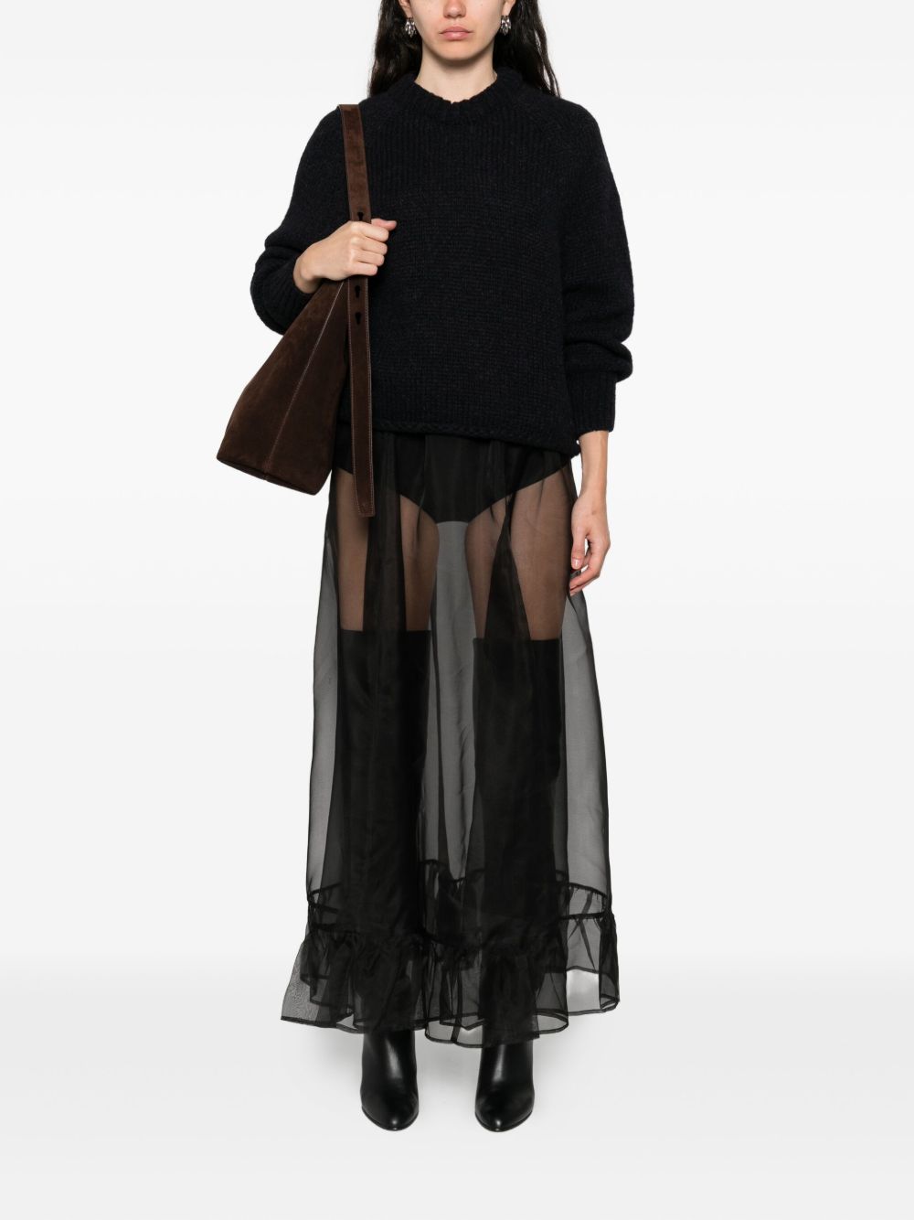 Susanne Bommer Wool crewneck sweater