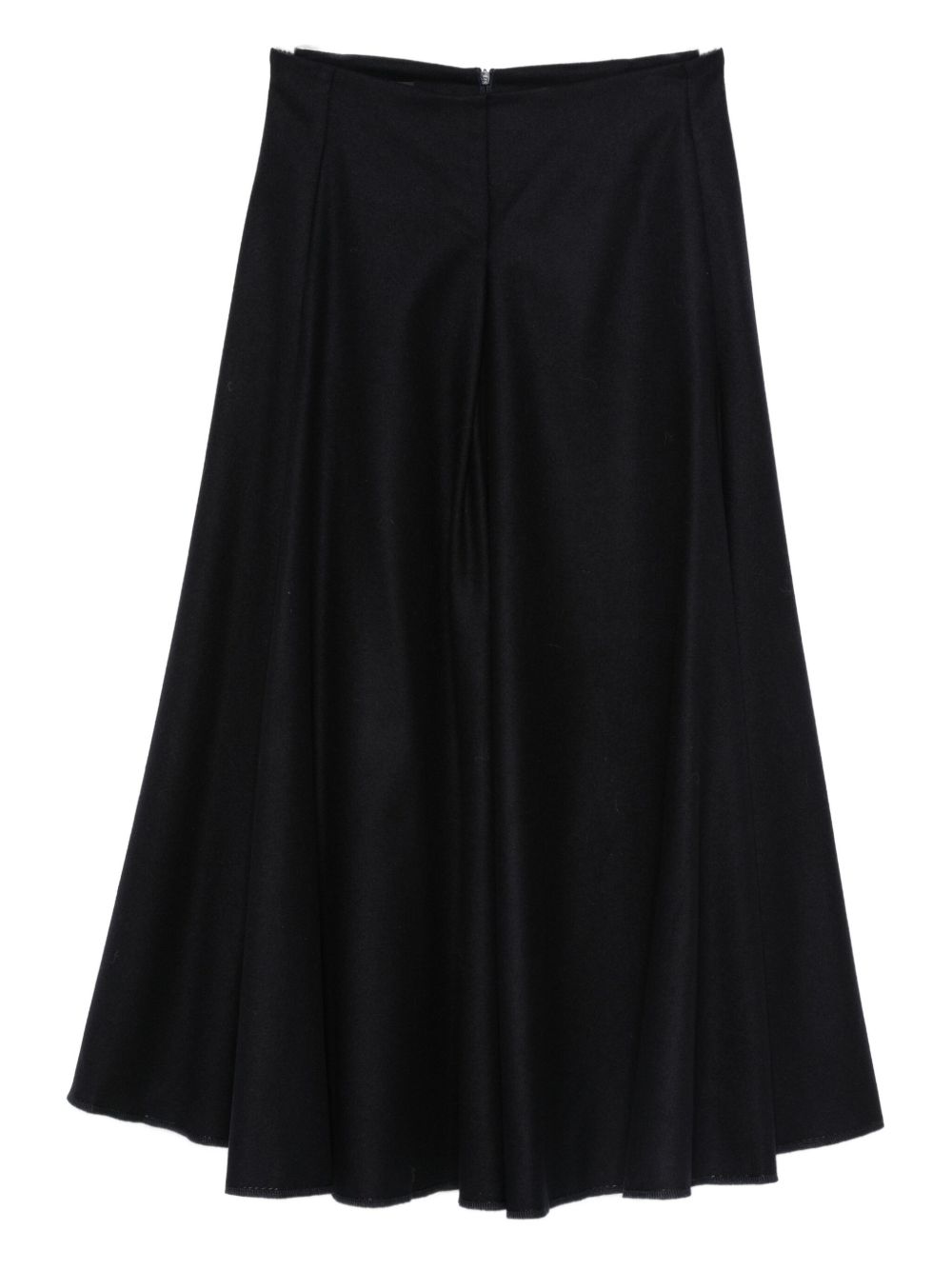 Susanne Bommer A-line design Cotton midi skirt
