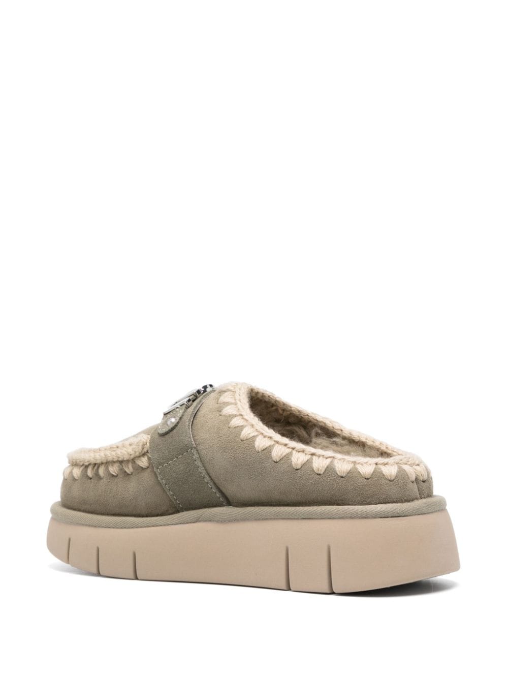 Mou Bounce clog slippers