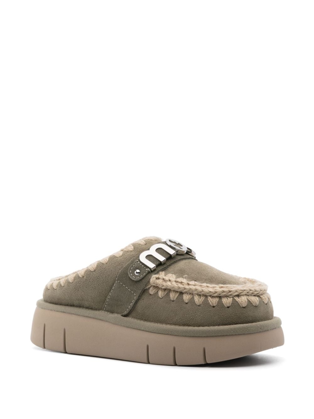 Mou Bounce clog slippers